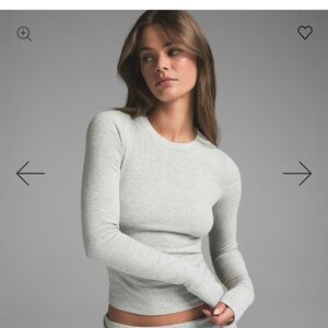 Skims Cotton Rib Long Sleeve